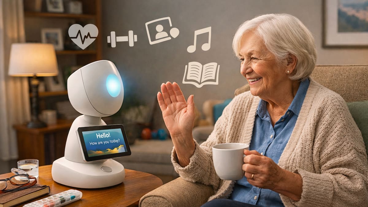 Nueva York instala robots con inteligencia artificial en hogares de adultos mayores y 94% de usuarios afirma sentirse menos solo, según evaluación estatal