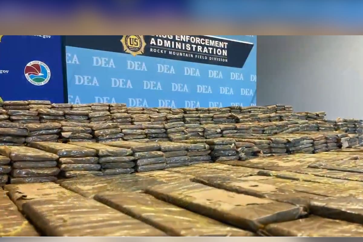 Incautan más de 500 kg de metanfetamina en Colorado con presuntos lazos a los cárteles de Jalisco y Sinaloa