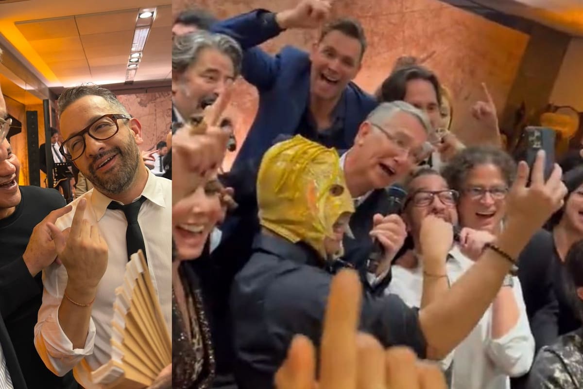 Salinas Pliego presume cena de cumpleaños con Chumel Torres y El Escorpión Dorado