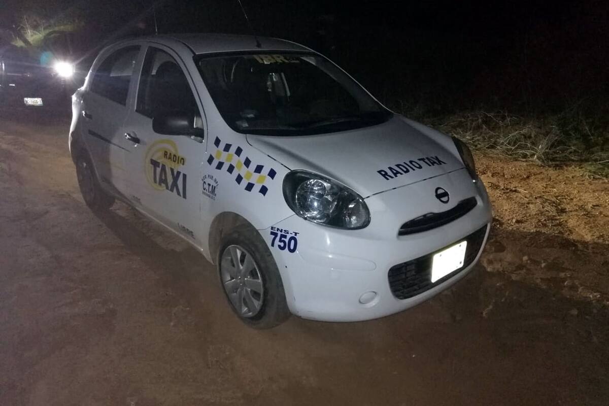 Recupera GESI taxi robado en Ensenada