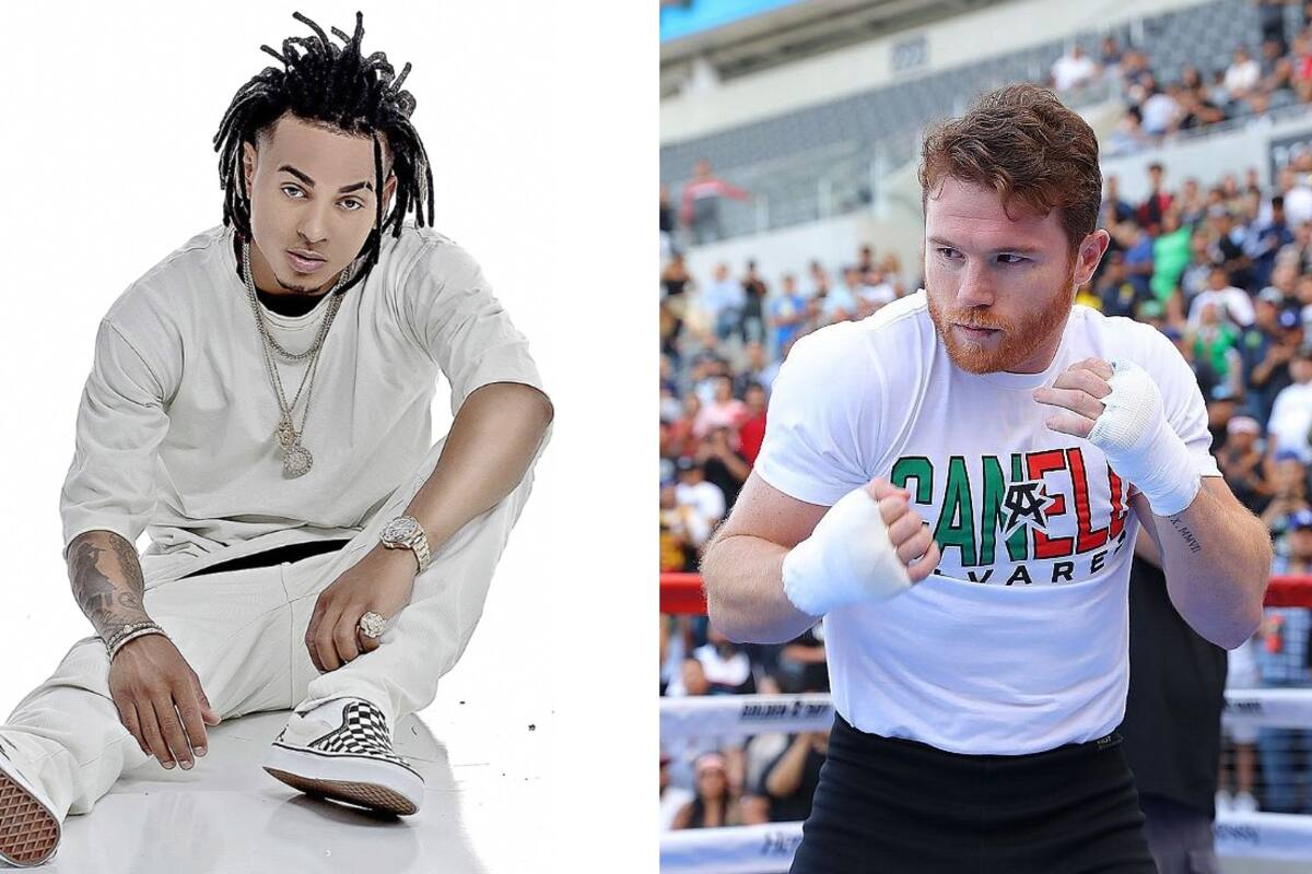 Tras pelea Canelo se vería con Ozuna en fiesta