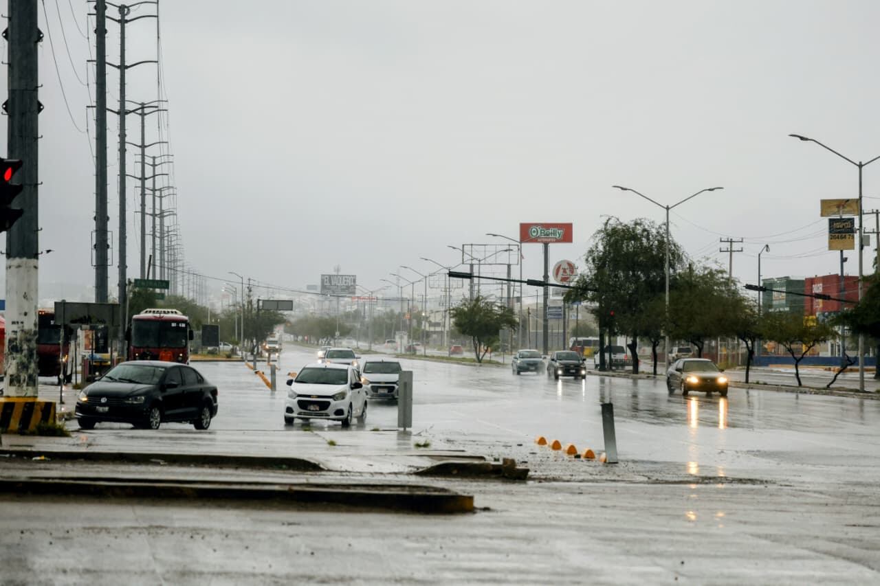 Lluvia en Hermosillo este 16 de septiembre de 2026. | Crédito: Julián Ortega