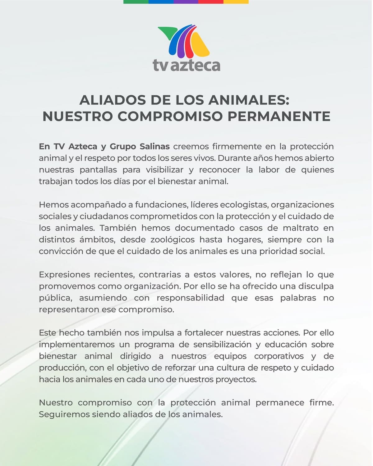 TV Azteca fija postura por la polémica de Pedro Sola | Foto: Facebook (Ventaneando)