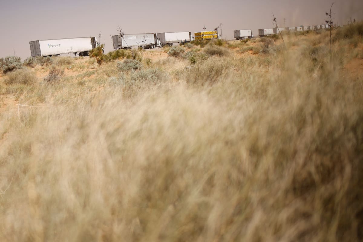 Aunque esto representaría mayores ingresos para el sector transporte por los trayectos más largos, Sotelo lo calificó como “un atentado contra el motor económico” de la región. REUTERS/José Luis González