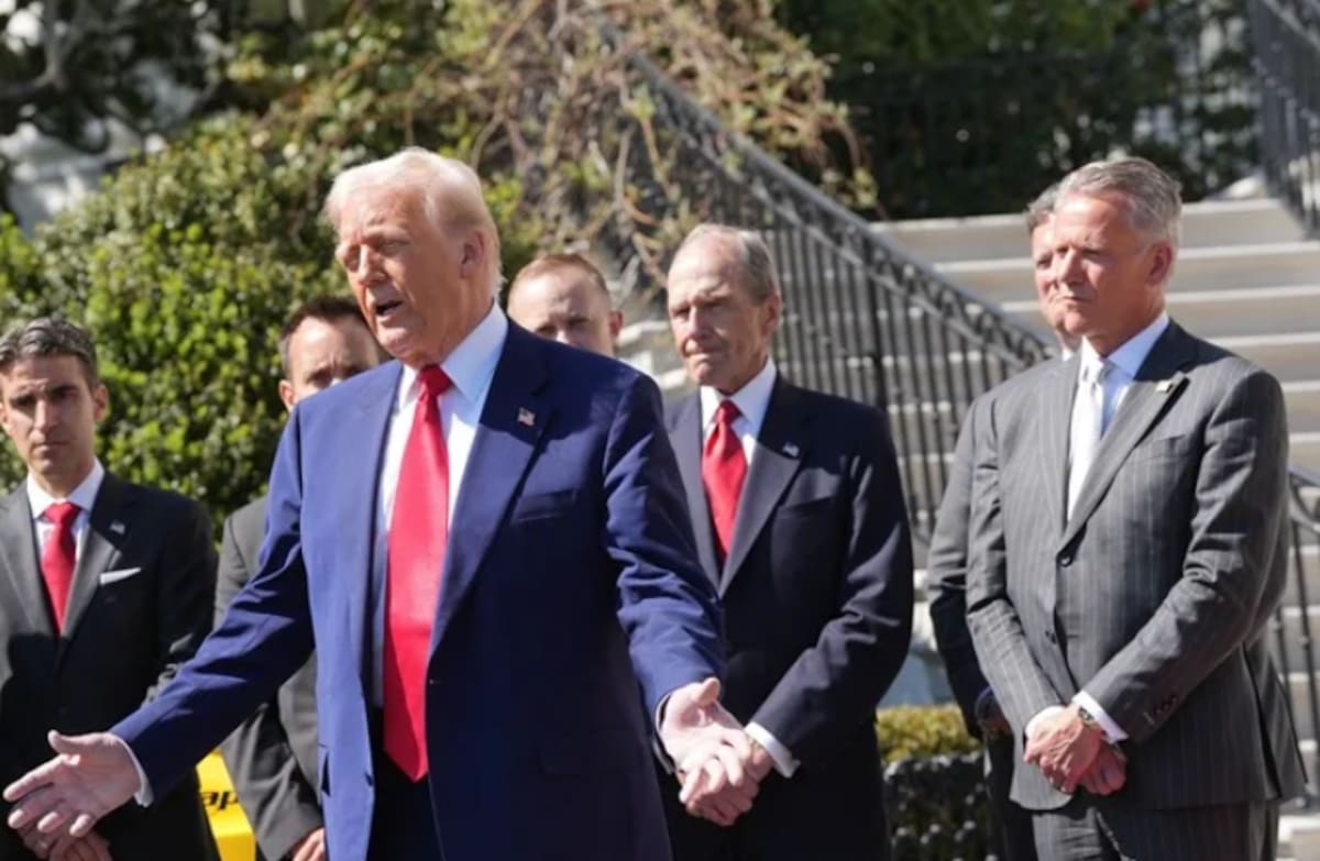 El presidente de los Estados Unidos, Donald Trump. / EFE.