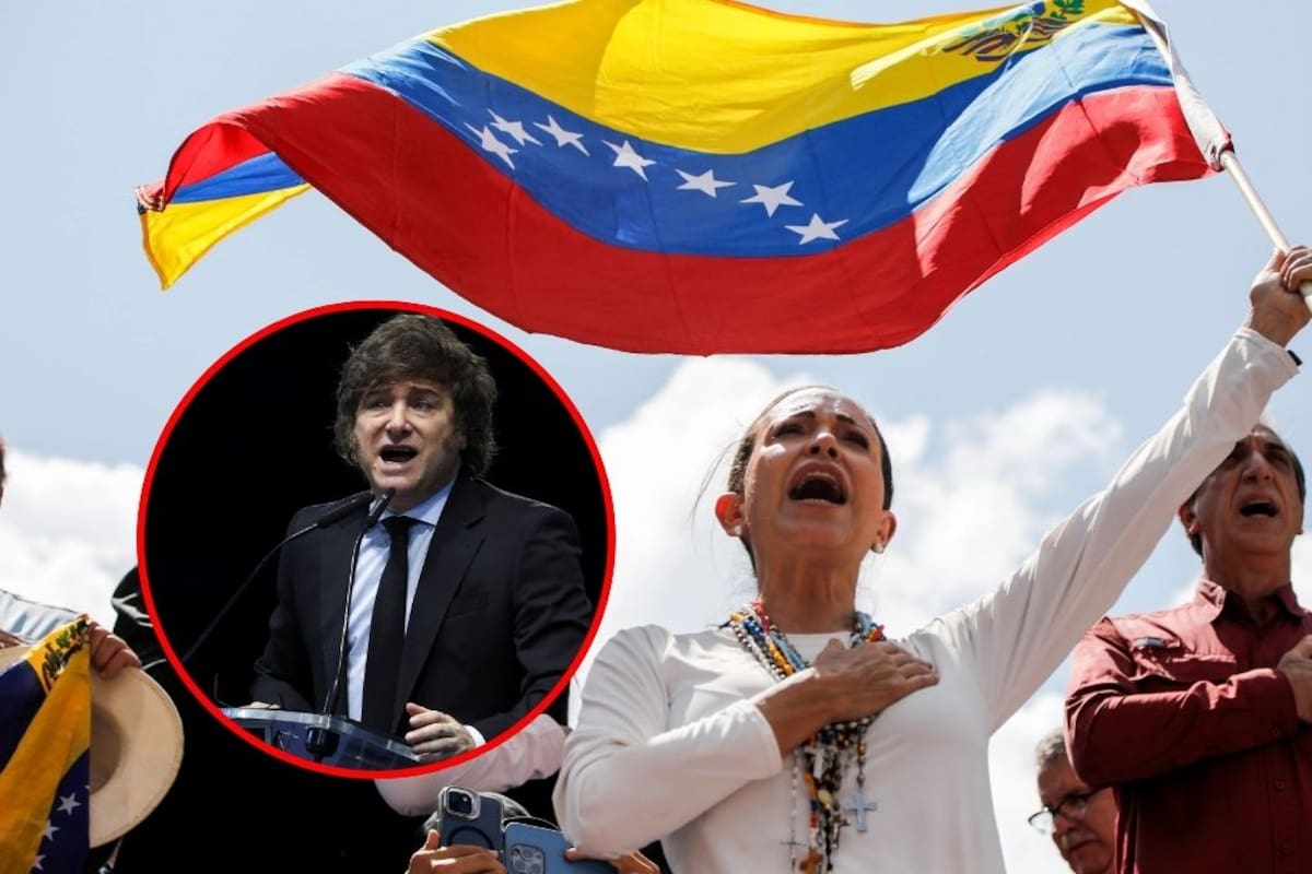 María Corina Machado agradece a Javier Milei por declarar al Cártel de los Soles como organización terrorista