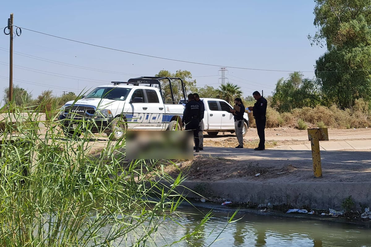 Hallan sin vida a hombre que cayó a canal en el ejido Tlaxcala