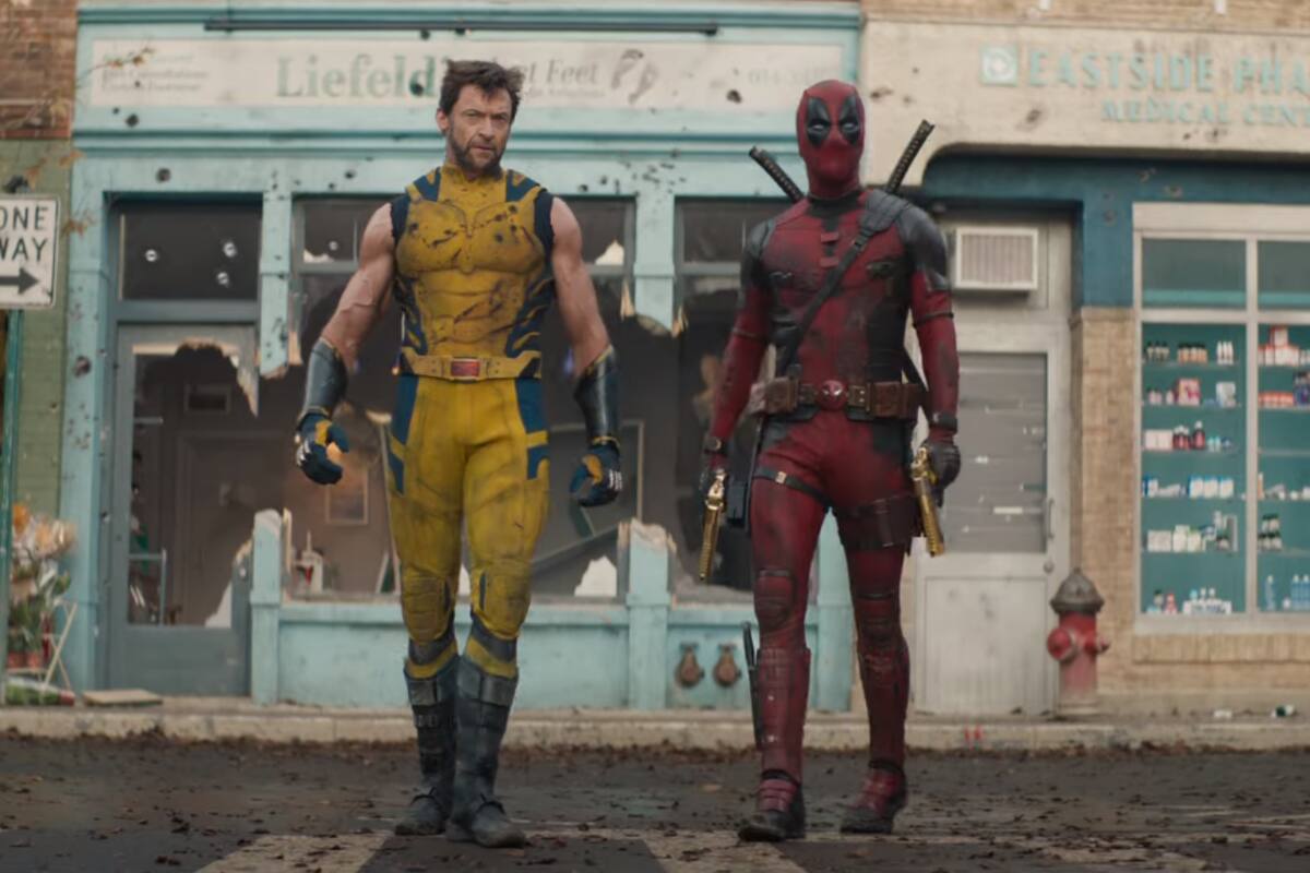 Deadpool y Wolverine se unen a la fiebre de Taylor Swift con un guiño en su nuevo póster IMAX