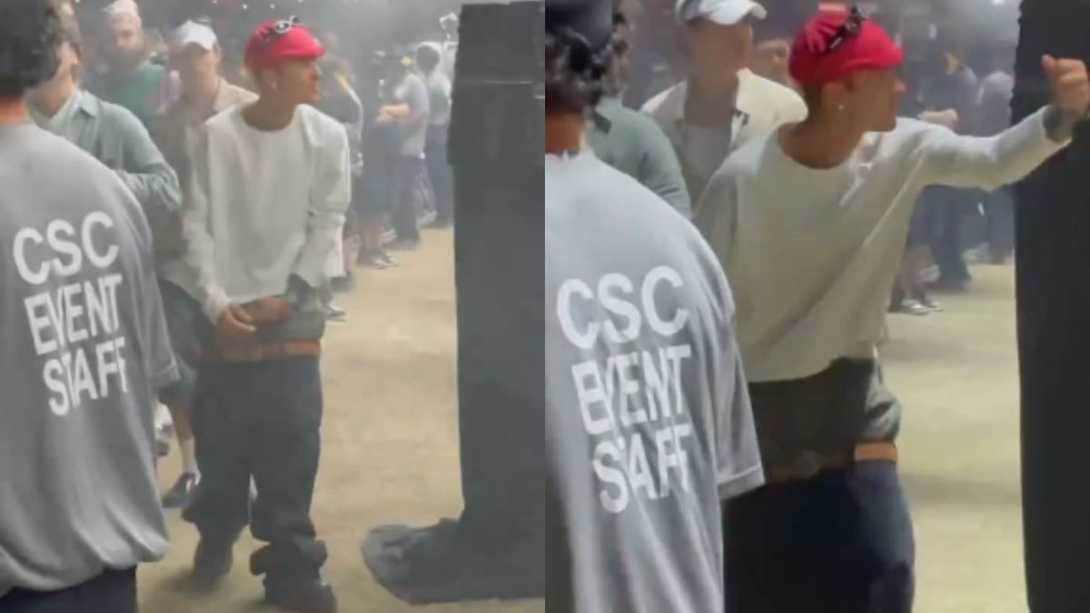 Justin Bieber causa preocupación en Coachella 2025 por su comportamiento y apariencia | Captura de video