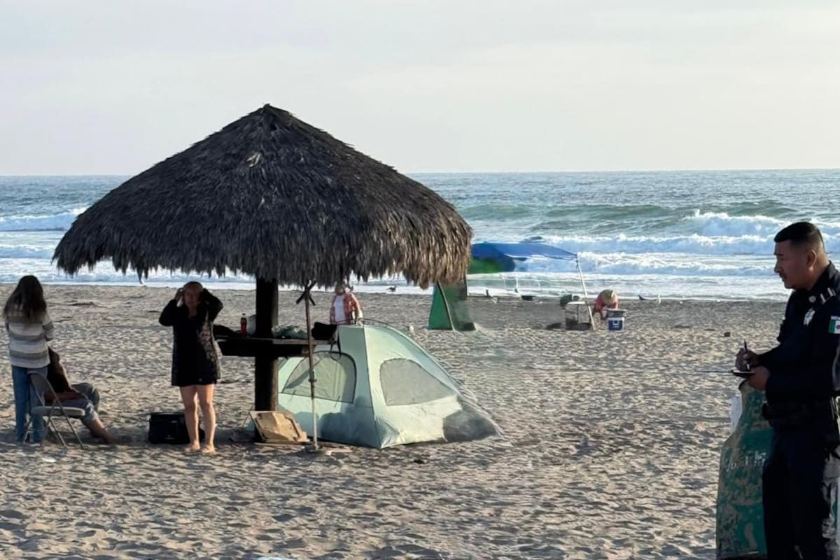 Fallece hombre tras ser rescatado en el mar