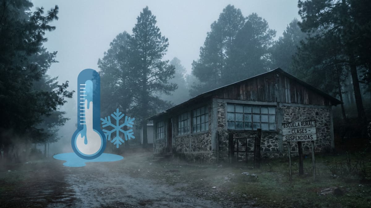 La Secretaría de Educación Pública suspende clases presenciales en las Sierras Norte y Nororiental este lunes y martes debido a las temperaturas extremas provocadas por el frente frío número 31 que afectará a más de sesenta municipios poblanos