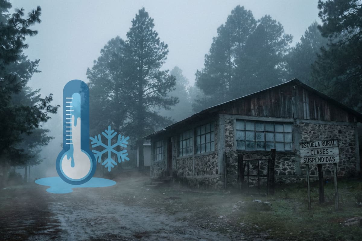La Secretaría de Educación Pública suspende clases presenciales en las Sierras Norte y Nororiental este lunes y martes debido a las temperaturas extremas provocadas por el frente frío número 31 que afectará a más de sesenta municipios poblanos