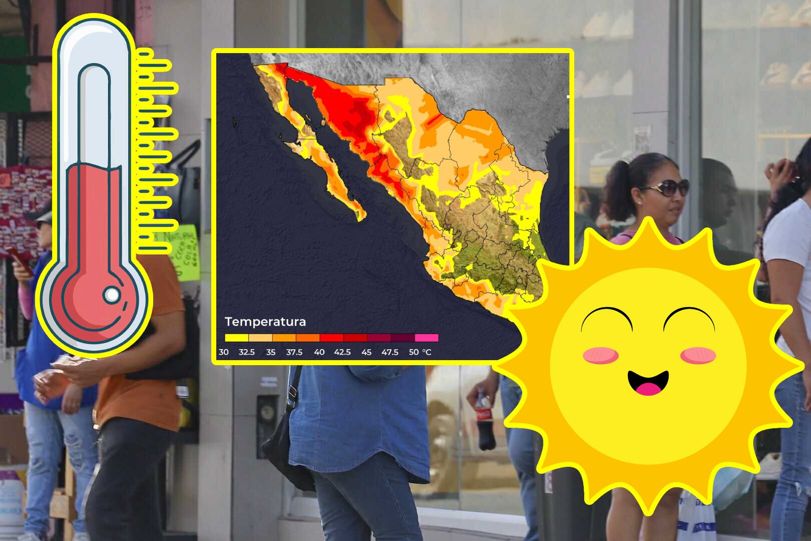 Se espera una fuerte ola de calor con temperaturas superiores a 45°C en el norte y noroeste del país.