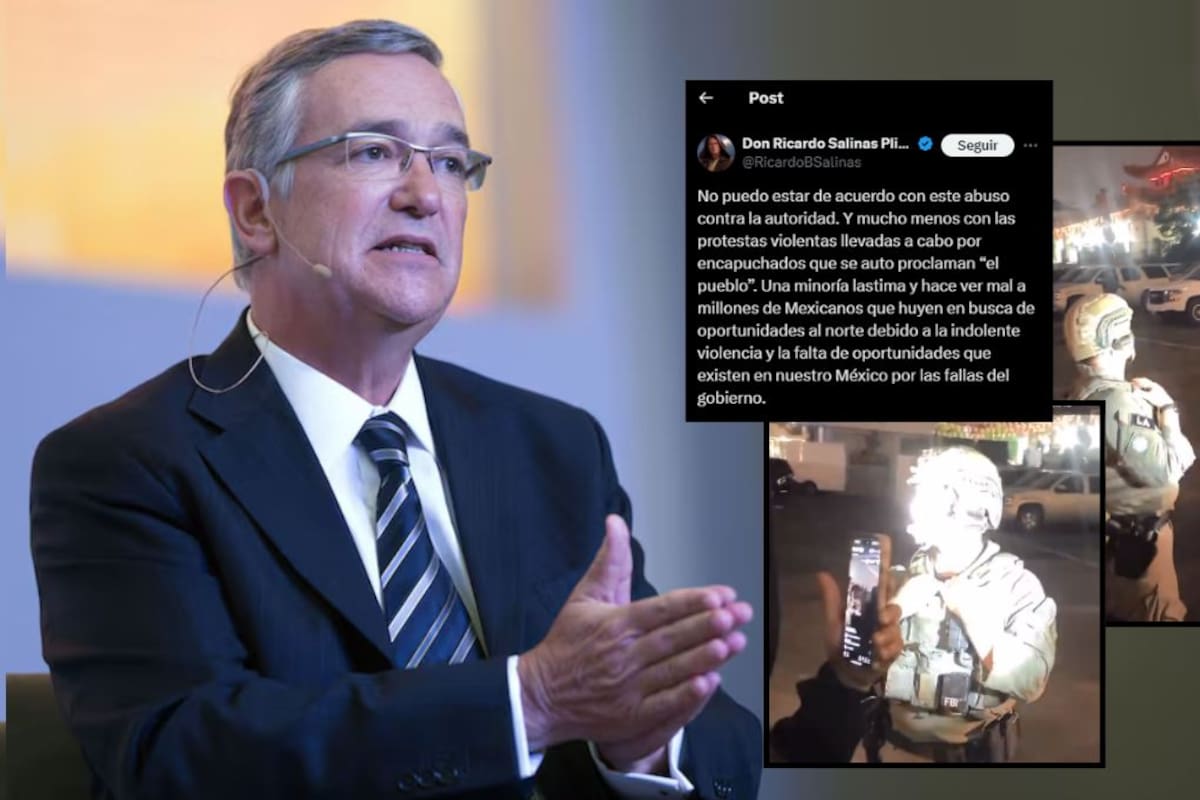 Ricardo Salinas condena disturbios violentos ante los operativos del ICE en Los Ángeles “no se vale, la mayoría son gente trabajadora y respetuosa”