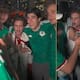 Entre festejos y alcohol, aficionado mexicano sorprende con mensaje sobre desaparecidos tras triunfo ante Corea (VIDEO)