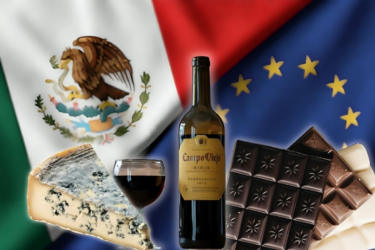 El nuevo tratado comercial de México con la Unión Europea eliminará aranceles al 99% de los productos, abaratando alimentos importados como carnes, lácteos y vinos, pero ¿cuándo comenzará a aplicarse este beneficio en los supermercados?