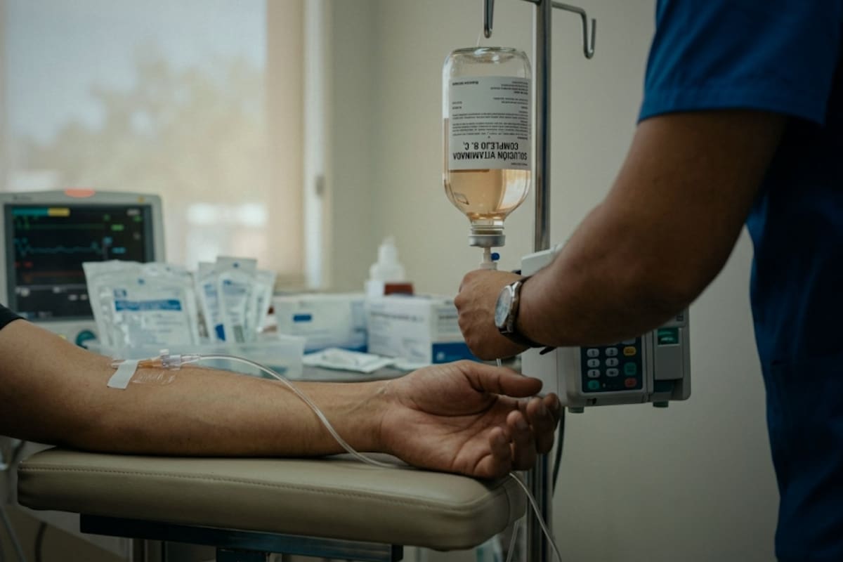 La aplicación de sueros vitaminados intravenosa puede causar choques anafilácticos o fallas orgánicas si no existe un estudio de laboratorio previo que avale la necesidad del tratamiento y la salud renal del paciente; crece preocupación ante casos de muertes en Sonora