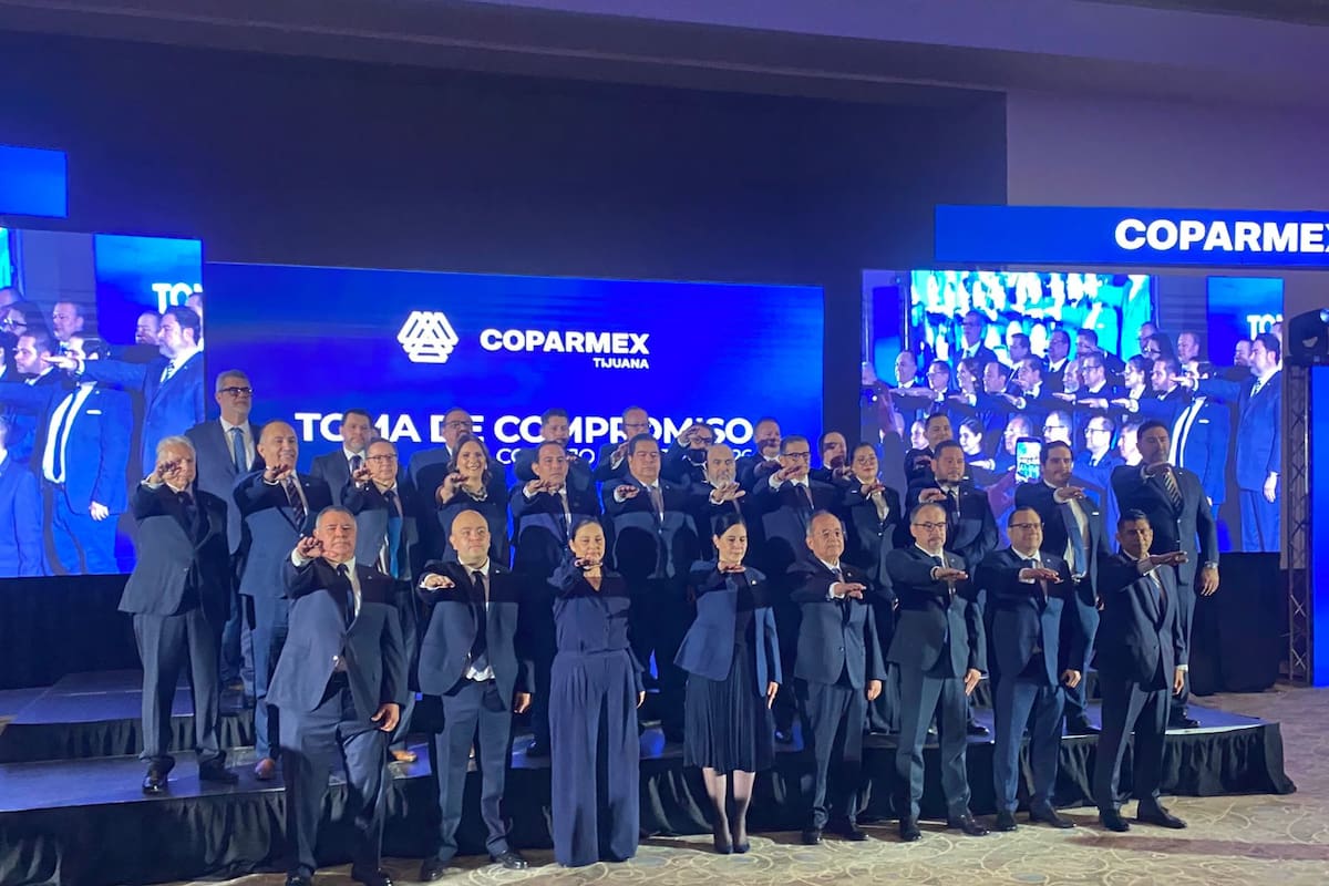 Toma compromiso Elisa Ibáñez como líder de Coparmex Tijuana