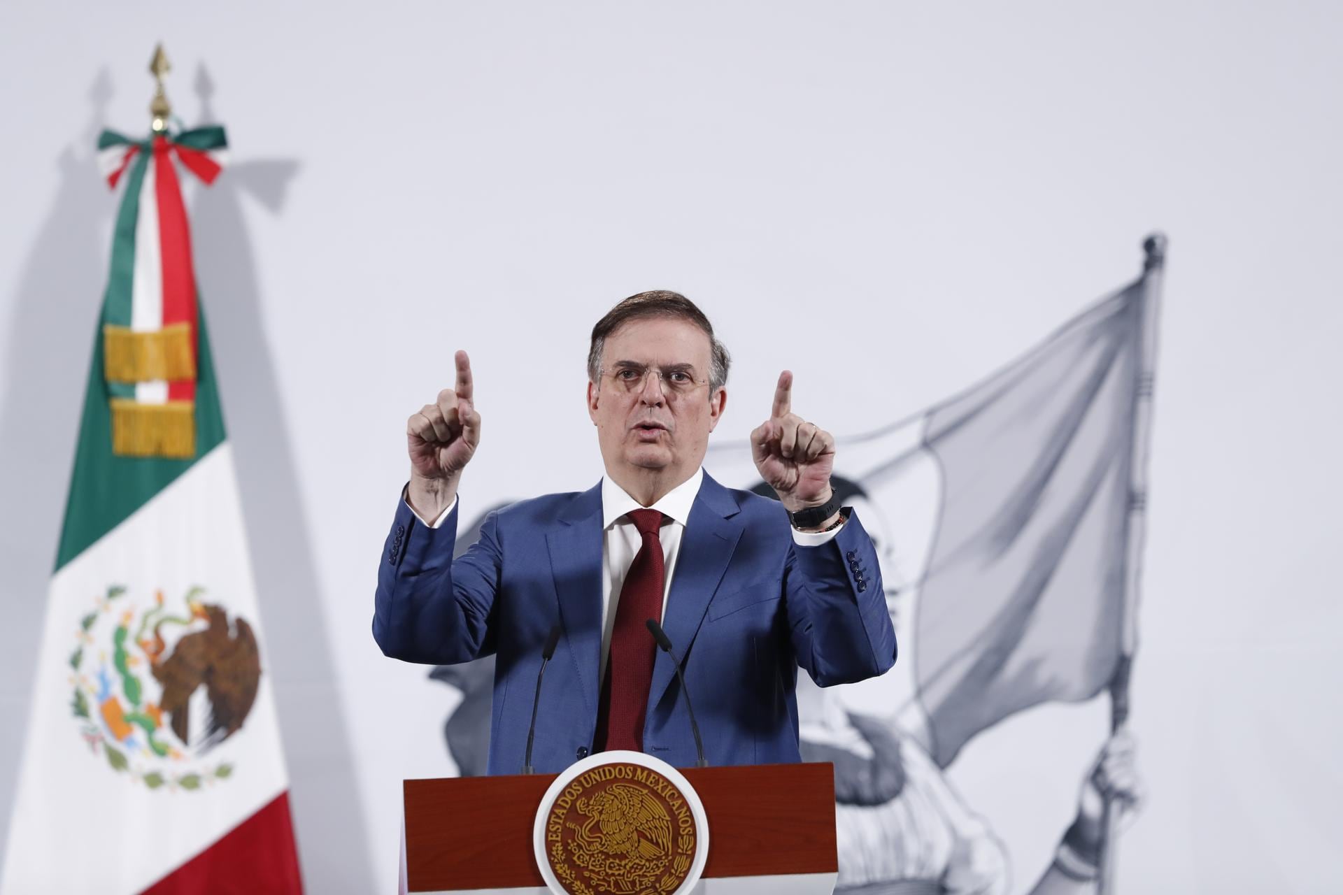 El secretario de Economía, Marcelo Ebrard. Imagen de archivo. | Crédito: EFE/Mario Guzmán