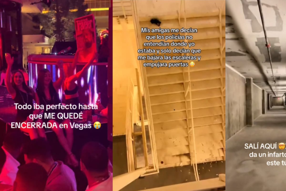 VIDEO: joven queda atrapada en un lugar bastante extraño en Las Vegas; nadie entiende cómo entró ahí