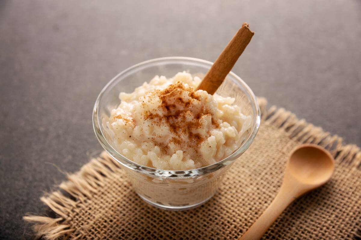Arroz con leche en minutos