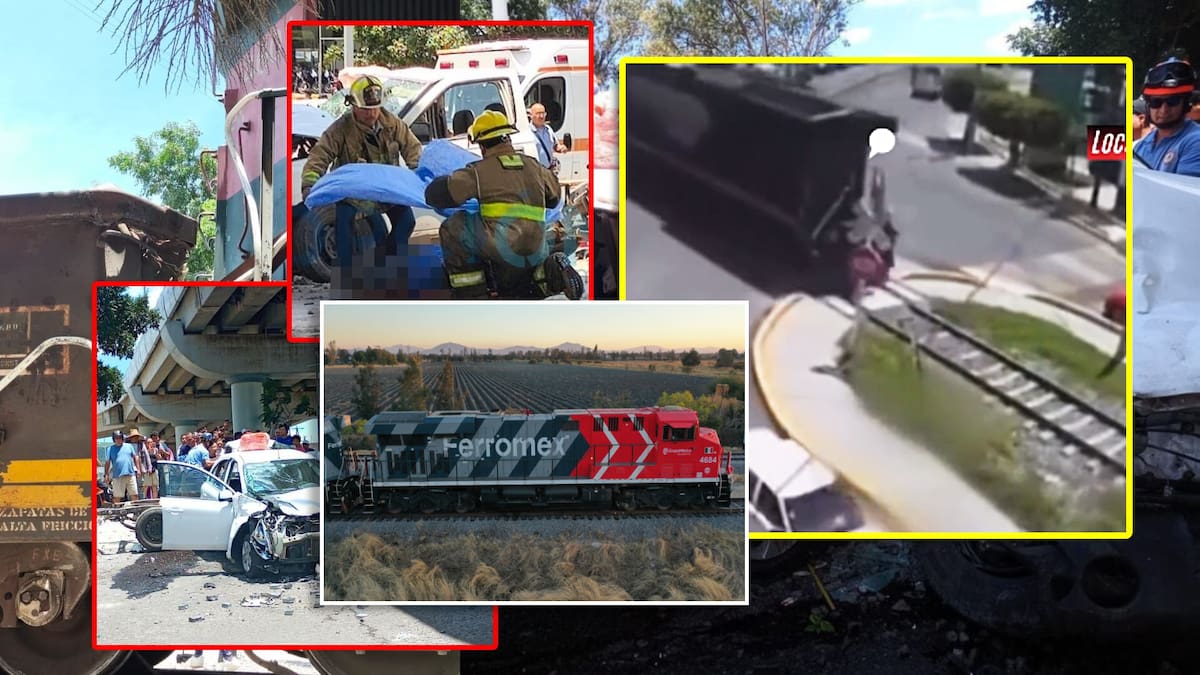 Video revela que vagón de Ferromex circulaba suelto antes de tragedia en Irapuato. FOTO: Especial