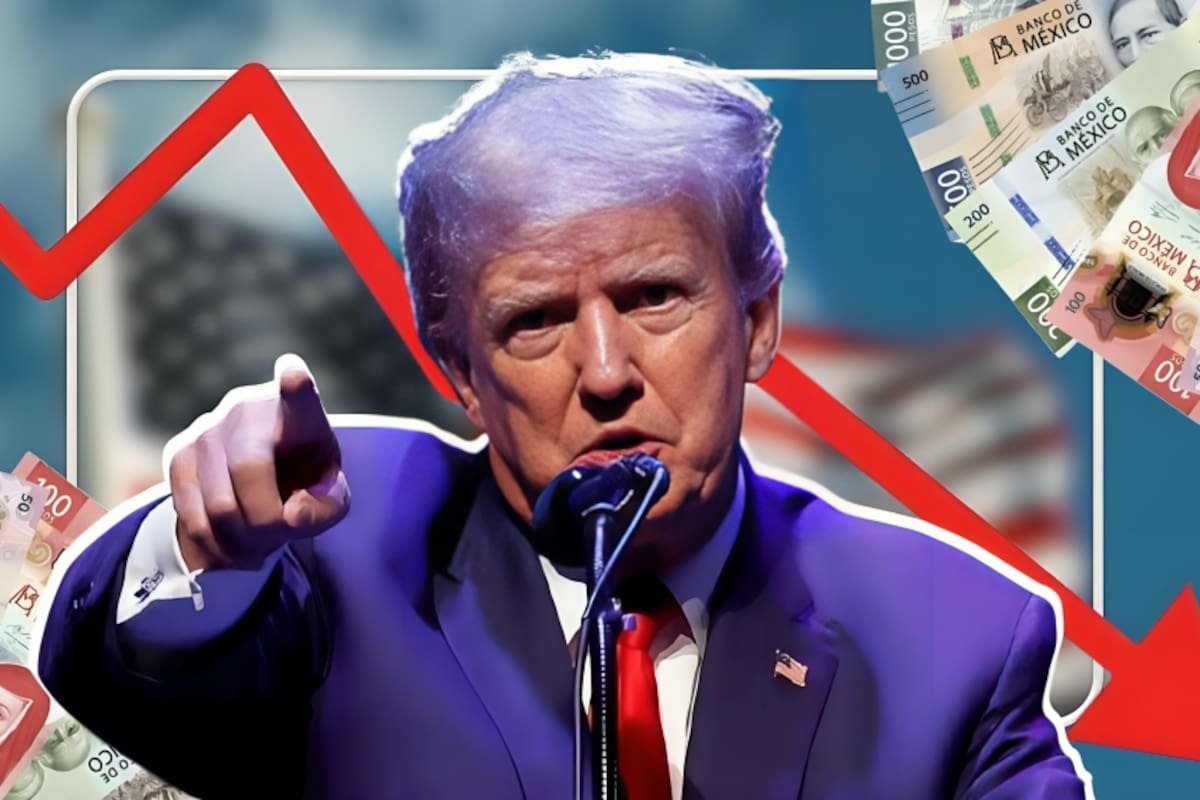 ¿Qué dijo Donald Trump que causó caída en el peso mexicano?