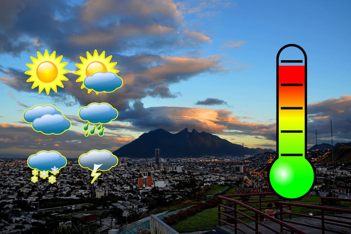 Pronóstico de clima para hoy domingo, 12 de octubre de 2025 en Monterrey