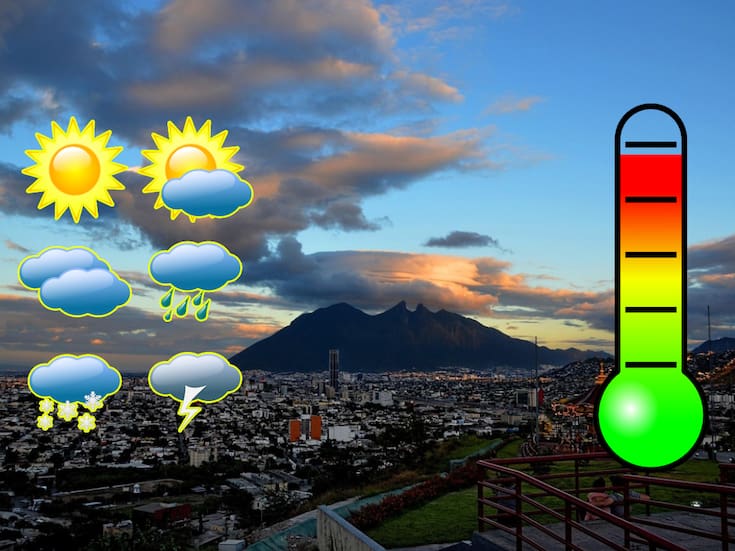 Pronóstico de clima para hoy jueves, 16 de octubre de 2025 en Monterrey