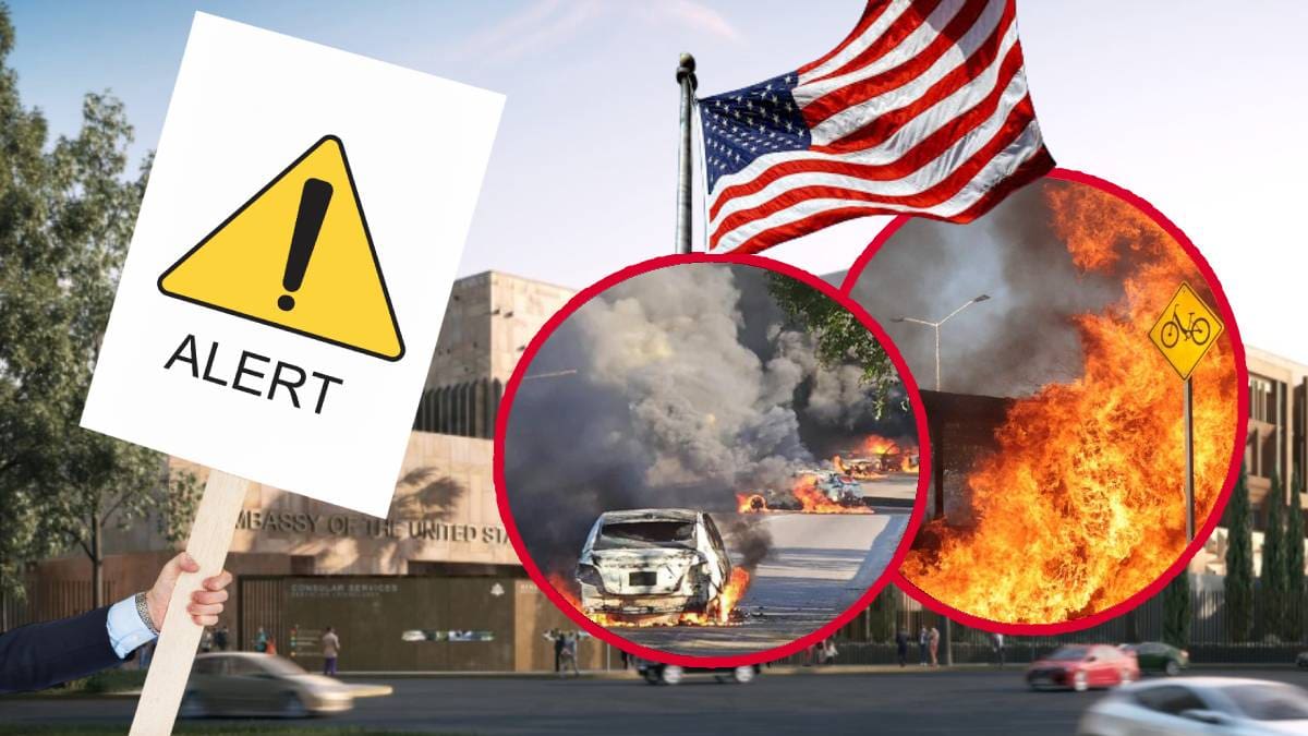 Alerta emite Embajada de EEUU en México para nueve estados del país a sus ciudadanos donde les piden “refugiarse en casa hasta nuevo aviso” además de minimizar movimientos innecesarios