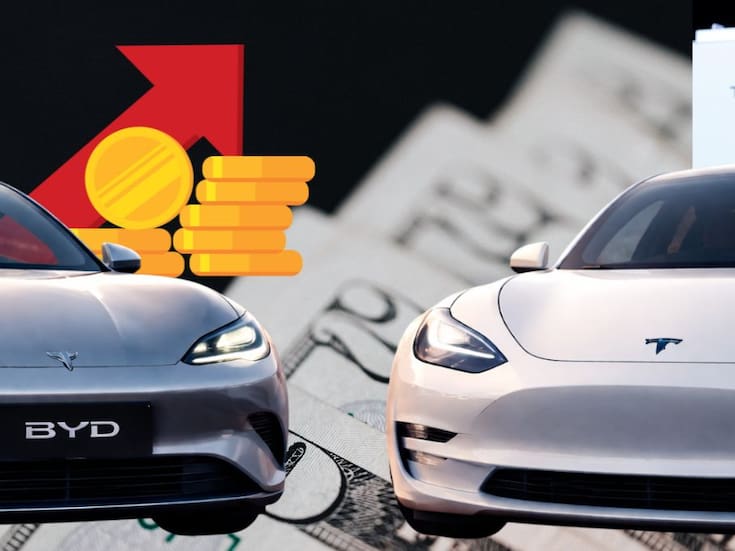 BYD se encamina a superar a Tesla como líder mundial en ventas anuales de autos 100% eléctricos este 2025
