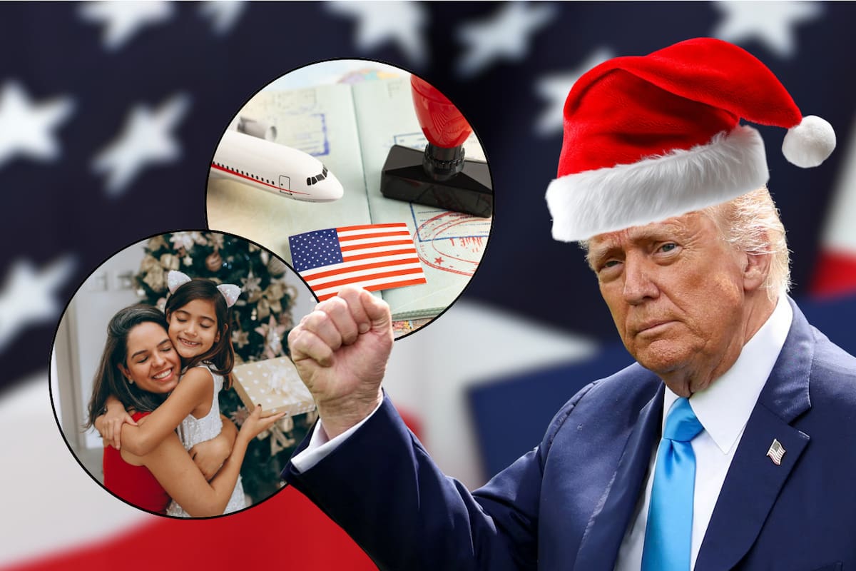 Vuelos gratuitos y mil dólares: esto ofrece la Embajada de Estados Unidos a migrantes sin estatus legal para regresar a su país en Navidad