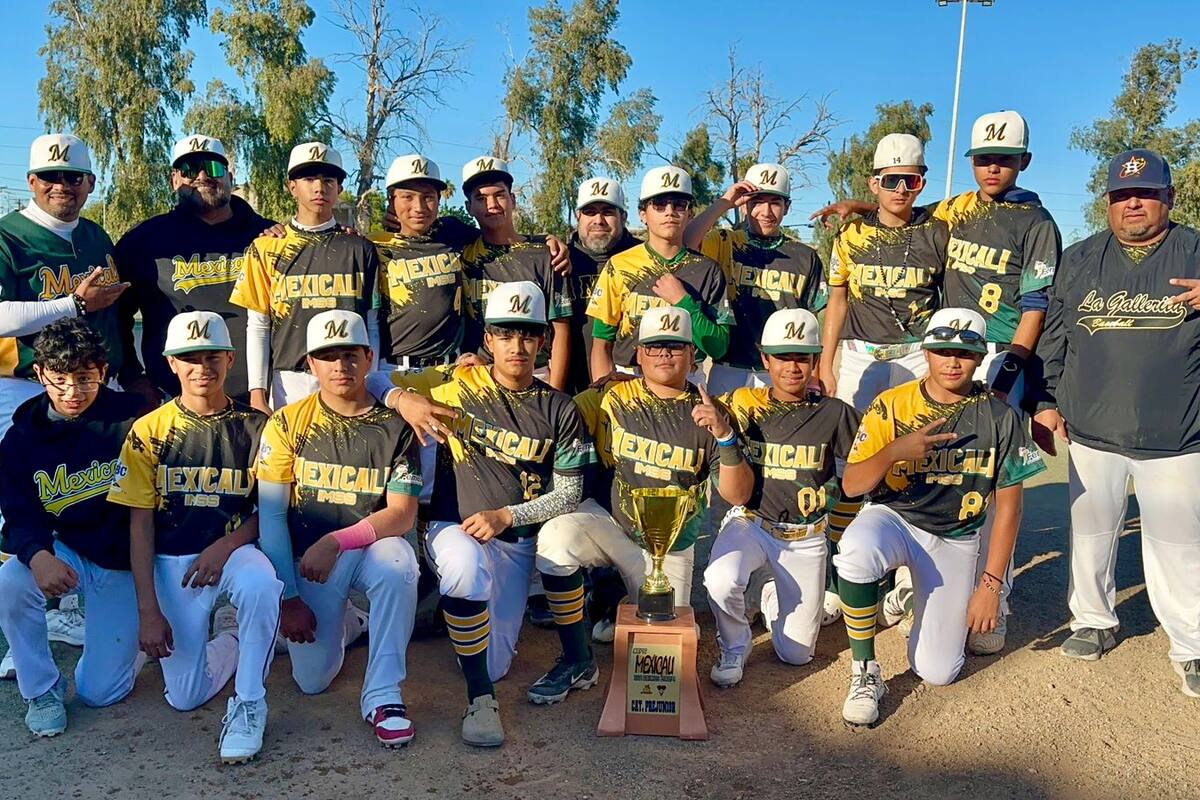 Liga del IMSS se coronó en la Copa Mexicali 2024