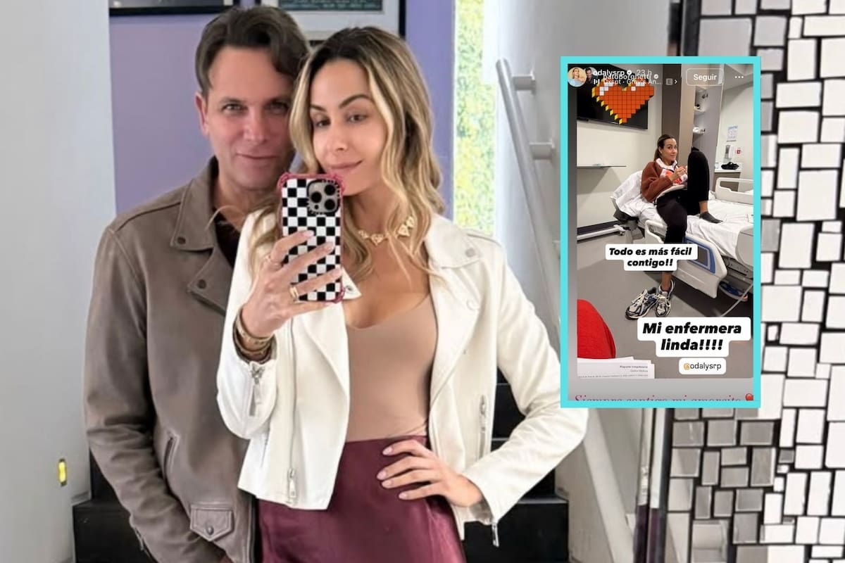 Odalys Ramírez se pronuncia tras la hospitalización de su esposo, Patricio Borghetti
