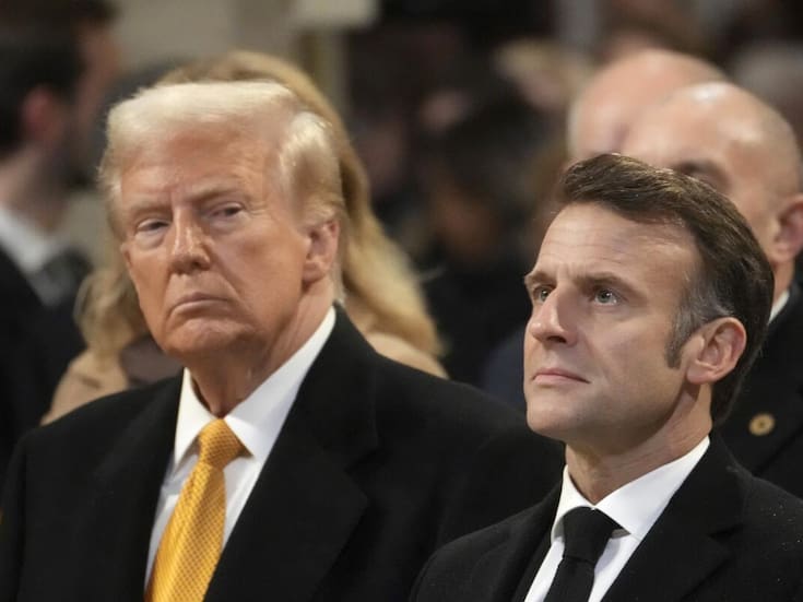 Trump y Macron exhiben en Davos la fractura entre Estados Unidos y Europa por Groenlandia y el nuevo orden global