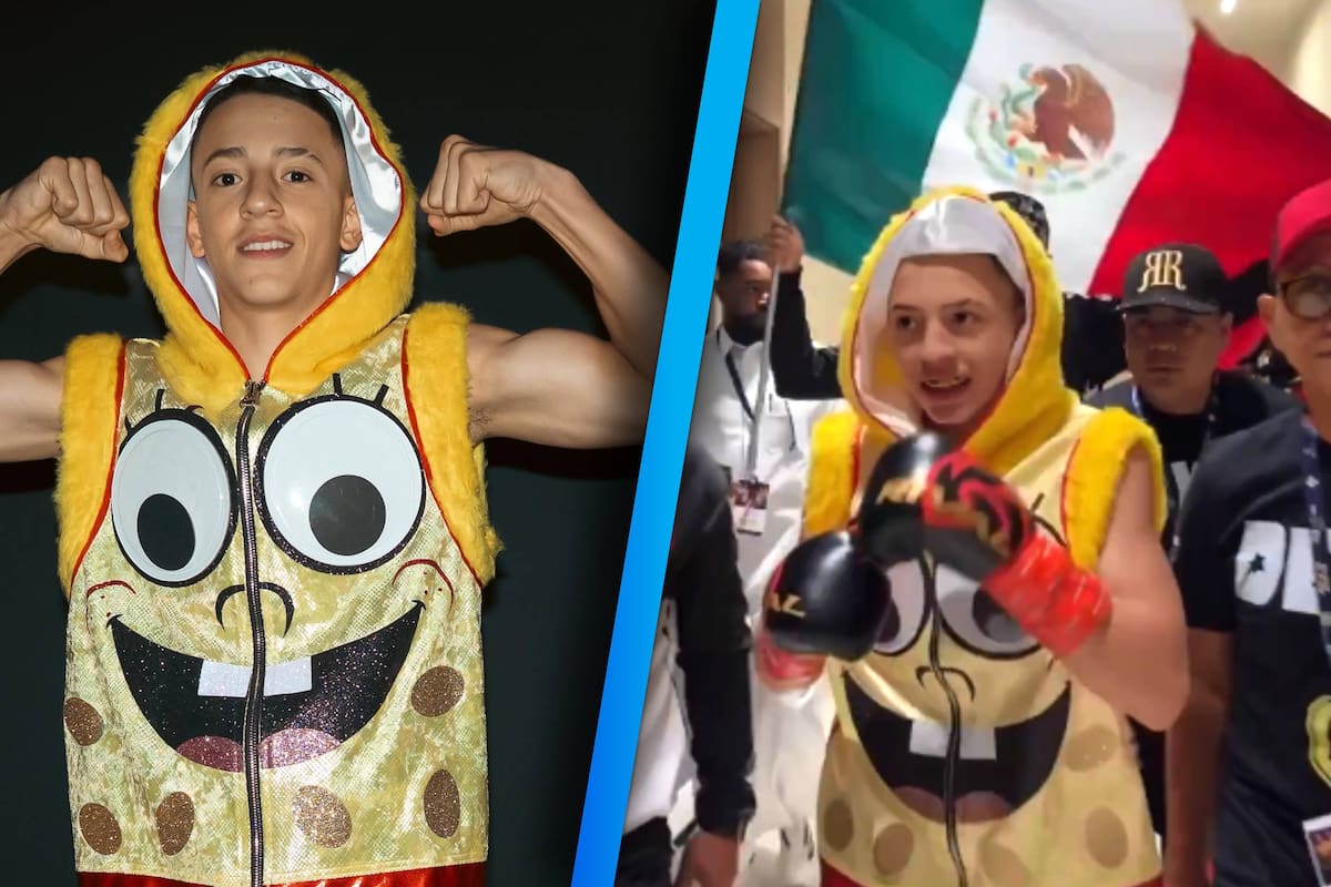 El ‘Güerito’ de Tepito debutó en el boxeo profesional a los 16 años “junto” a Bob Esponja