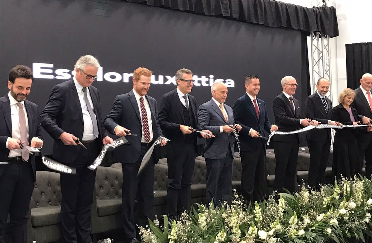 Fue inaugurada la nueva planta de EssilorLuxottica en el parque industrial de los Nogales, sobre el bulevar 2000.