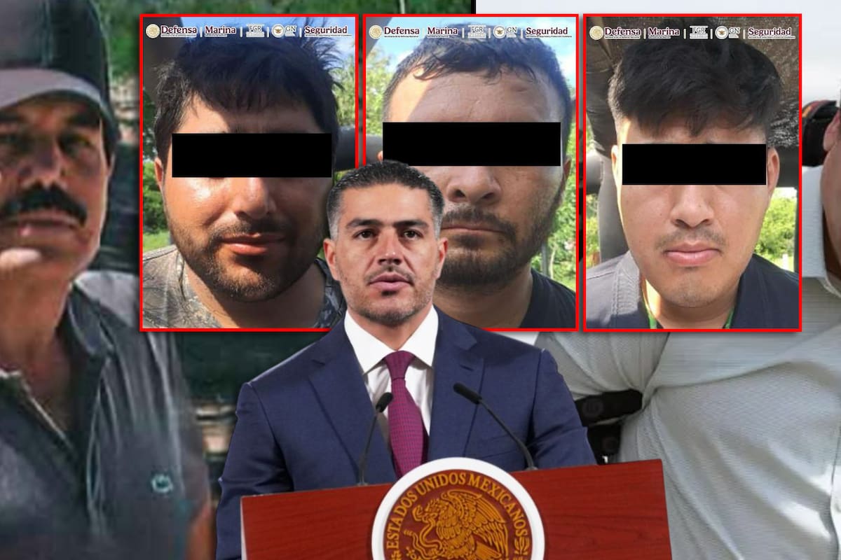 Cinco miembros de “Los Mayos” tenían secuestrado a un integrante de “Los Chapitos”; García Harfuch informa del rescate y arrestos