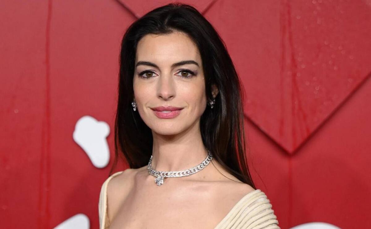 La actriz Anne Hathaway.