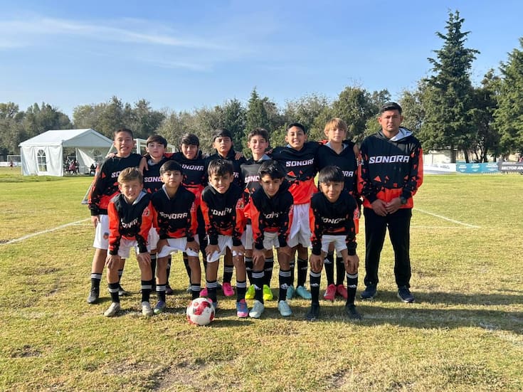 Brilla Sonora en el balompié: Selección Sub 11 alcanza el cuarto lugar nacional en el Campeonato de la FMF