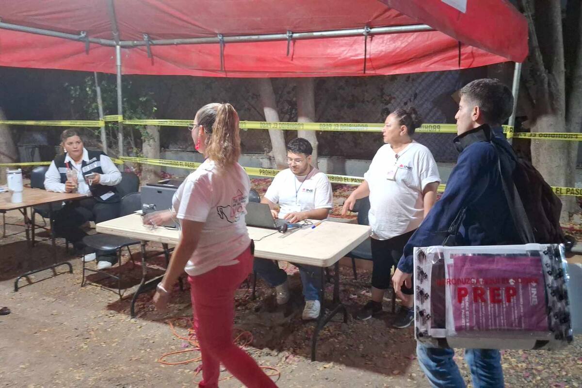 Arriban primeros paquetes electorales a INE de Cajeme