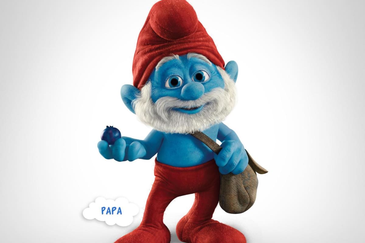 Papá Pitufo: ¿cómo sería el líder de los Pitufos en la vida real?