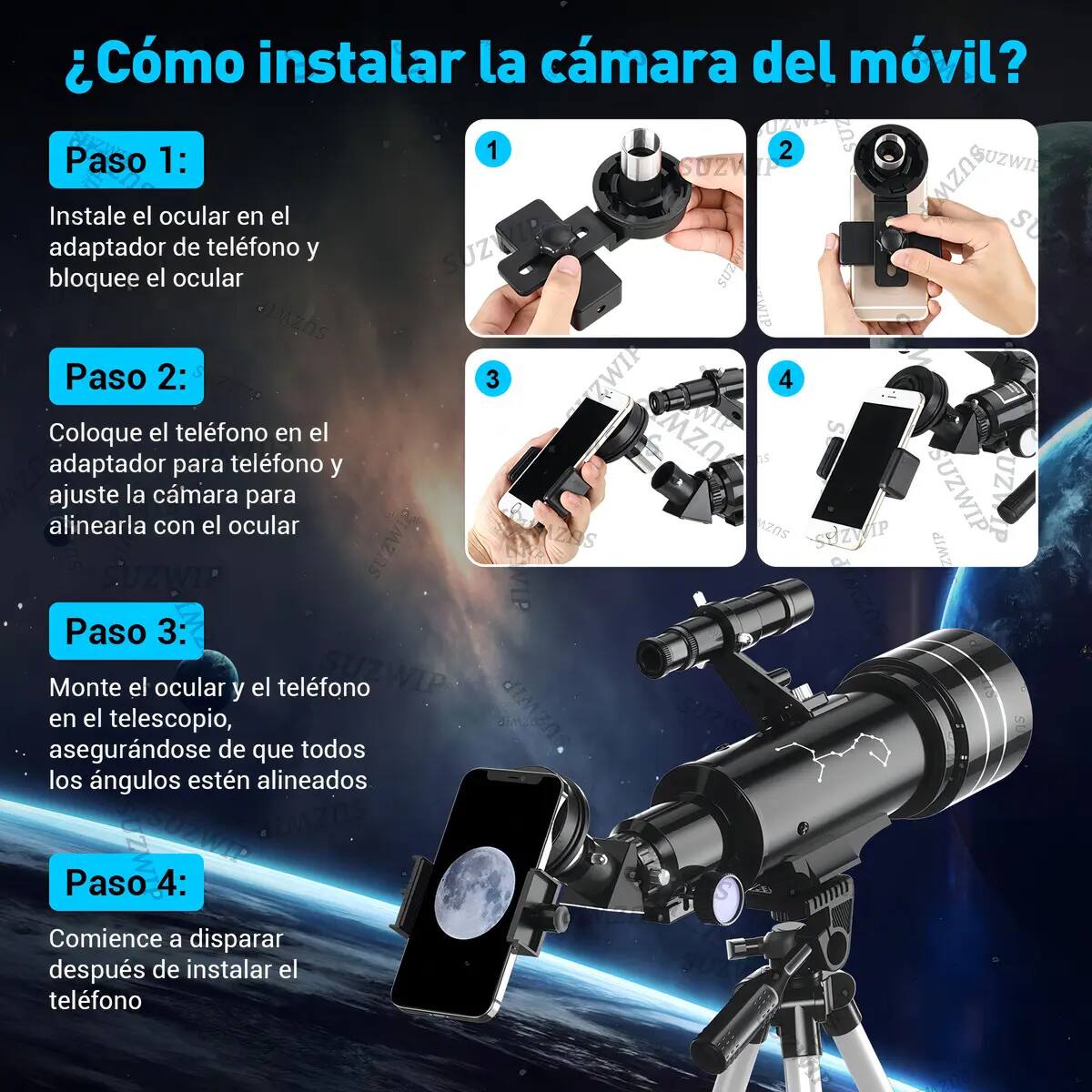 Telescopio astronómico