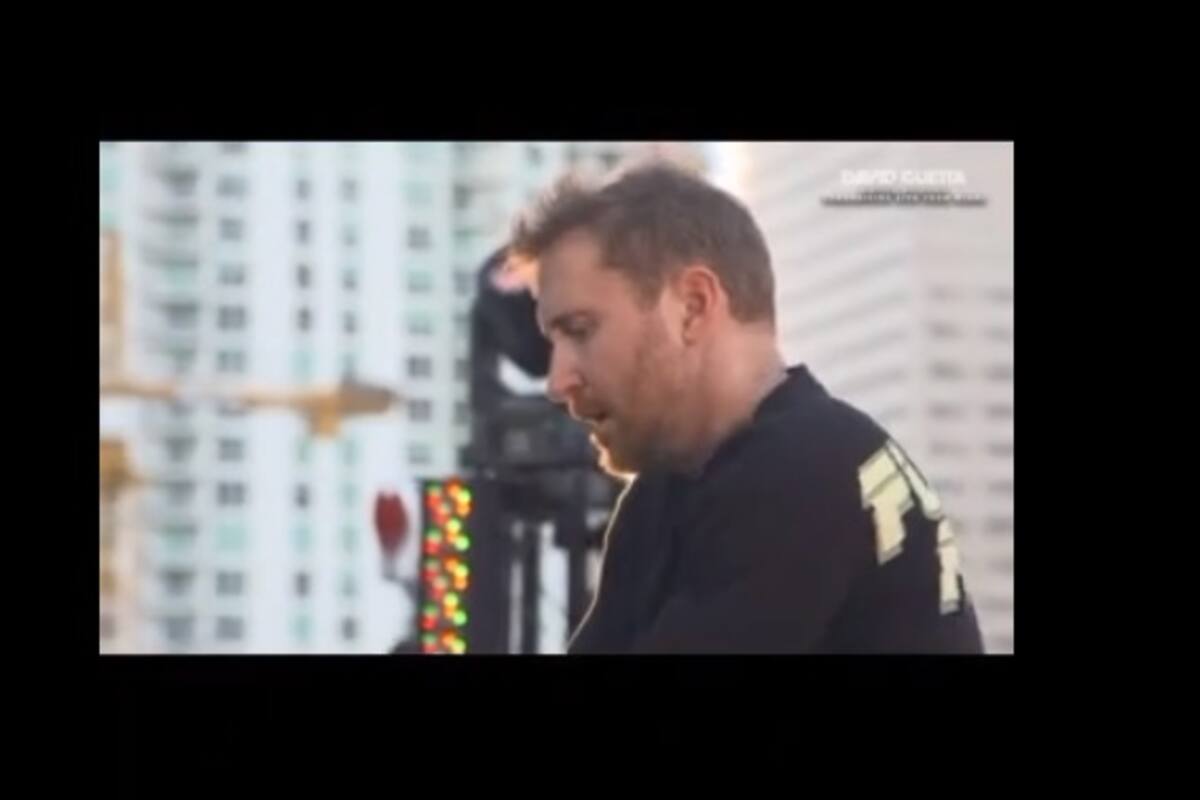 David Guetta hace concierto benéfico; residentes de Brickell lo disfrutan desde sus balcones