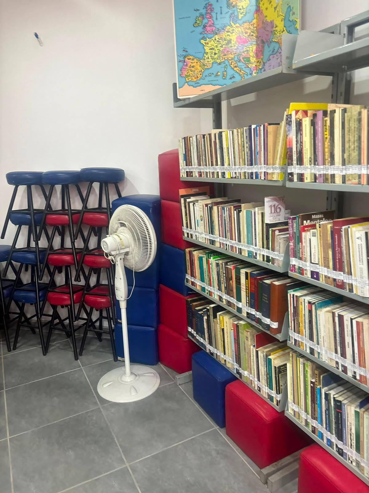 La Biblioteca Pública Braulio Maldonado se encuentra en la etapa final de su remodelación y prevé reabrir en septiembre con nuevas áreas, mejor infraestructura y servicios renovados. Foto: Lorena Salinas