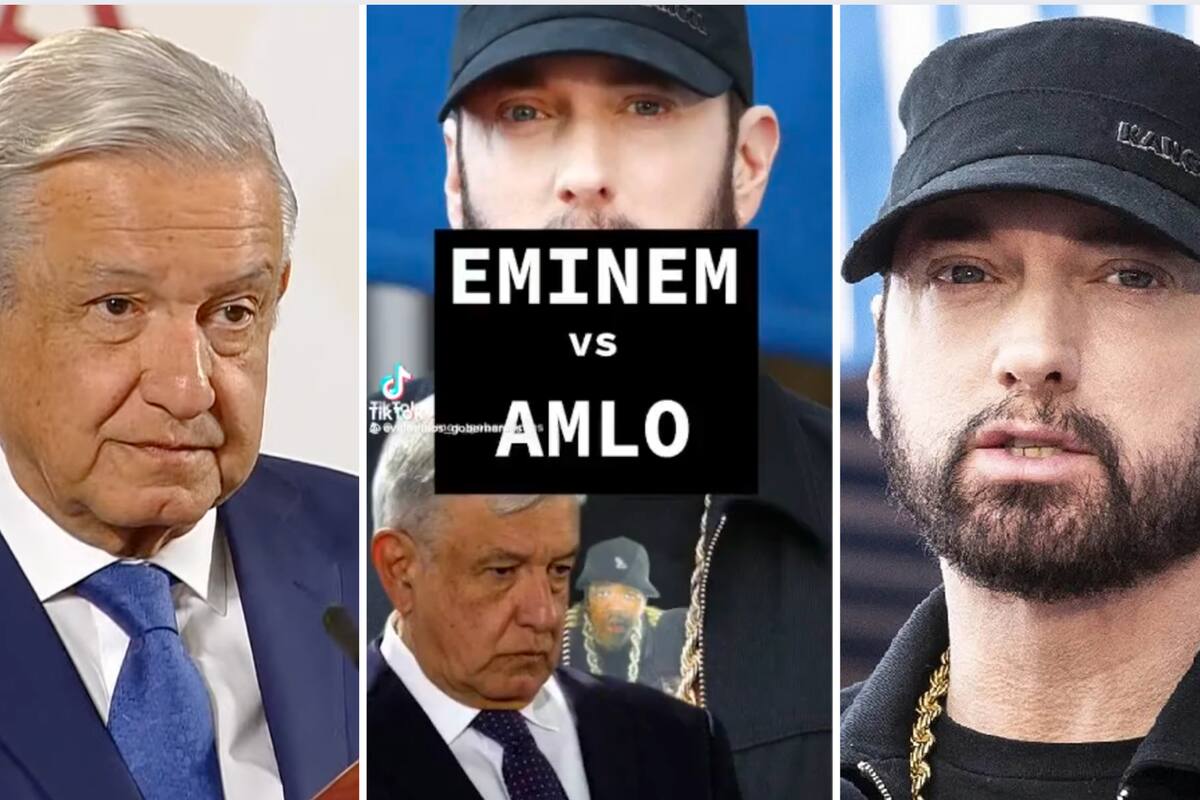 Video de Eminem falso para “atacar” a AMLO en TikTok