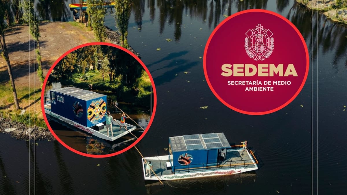 SEDEMA advierte que Airbnb en trajinera de Xochimilco no tiene permisos y podría incumplir las reglas de un área natural protegida