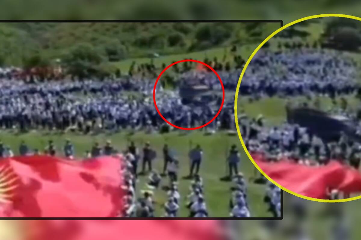 VIDEO: Camión de helados “sin control” atropella estudiantes en Kirguistán durante festival; 29 heridos