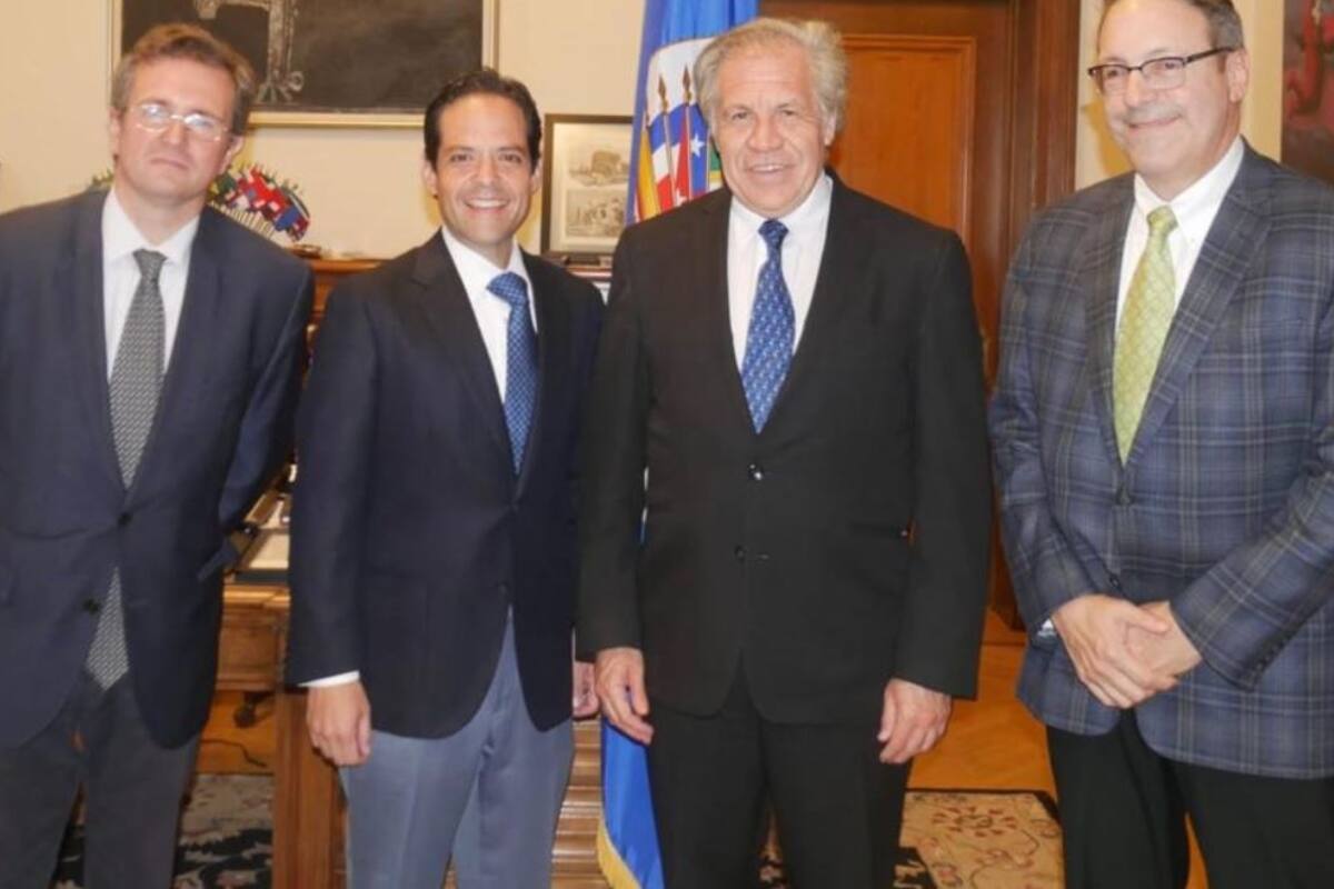 Se reúne ''Maloro'' con secretario de OEA