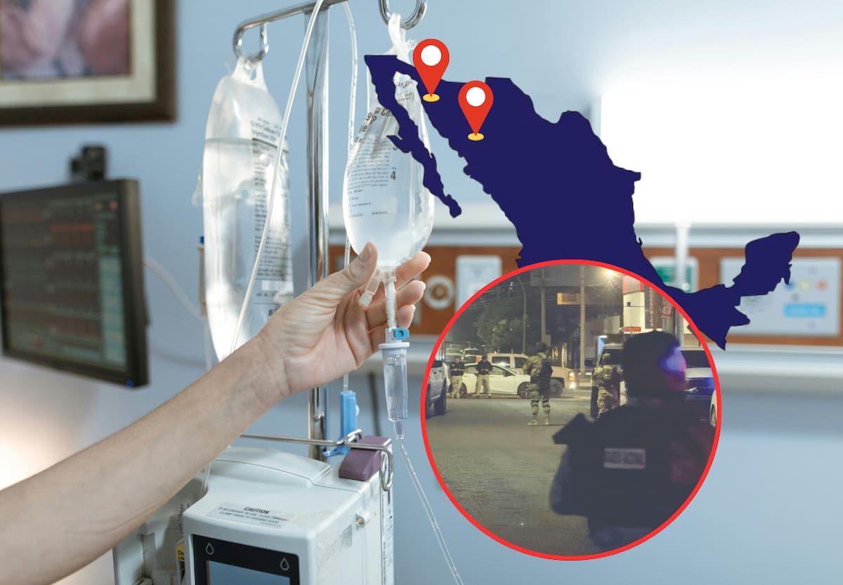 En Ciudad Obregón, elementos de la AMIC realizaron un operativo con cateos en búsqueda del médico prófugo relacionado con la aplicación de sueros vitaminados en Hermosillo. FOTO: ESPECIAL